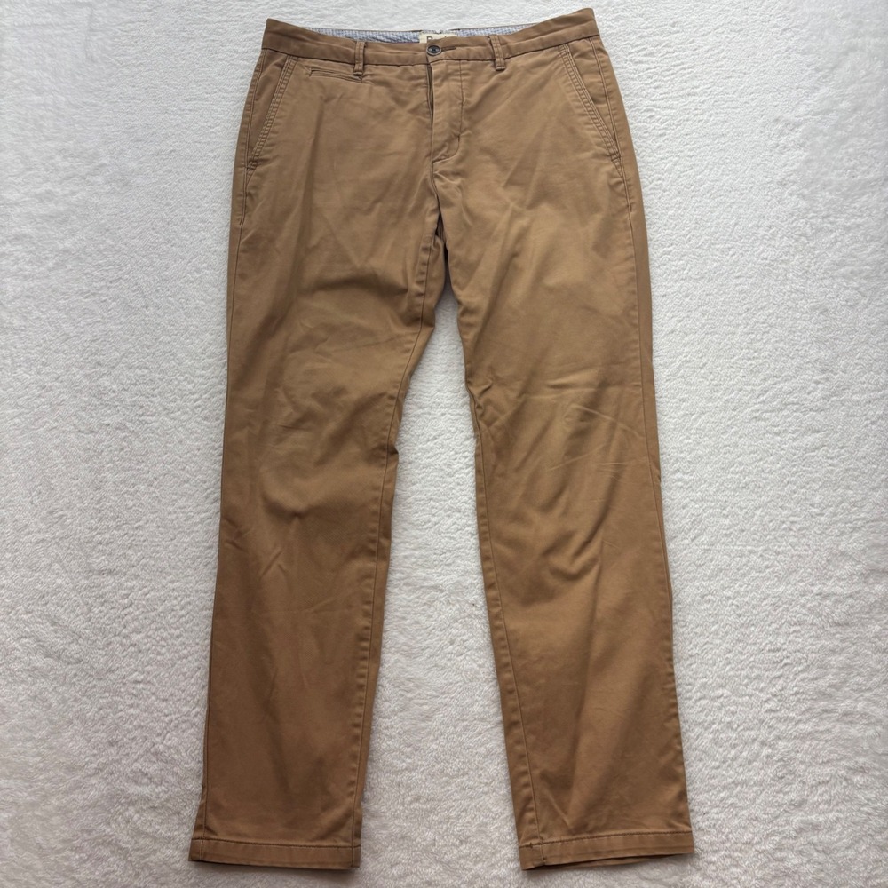 Perk Feel Good Chinos Mens 32x30 Tan Slim Fit Stretch Cotton Pants